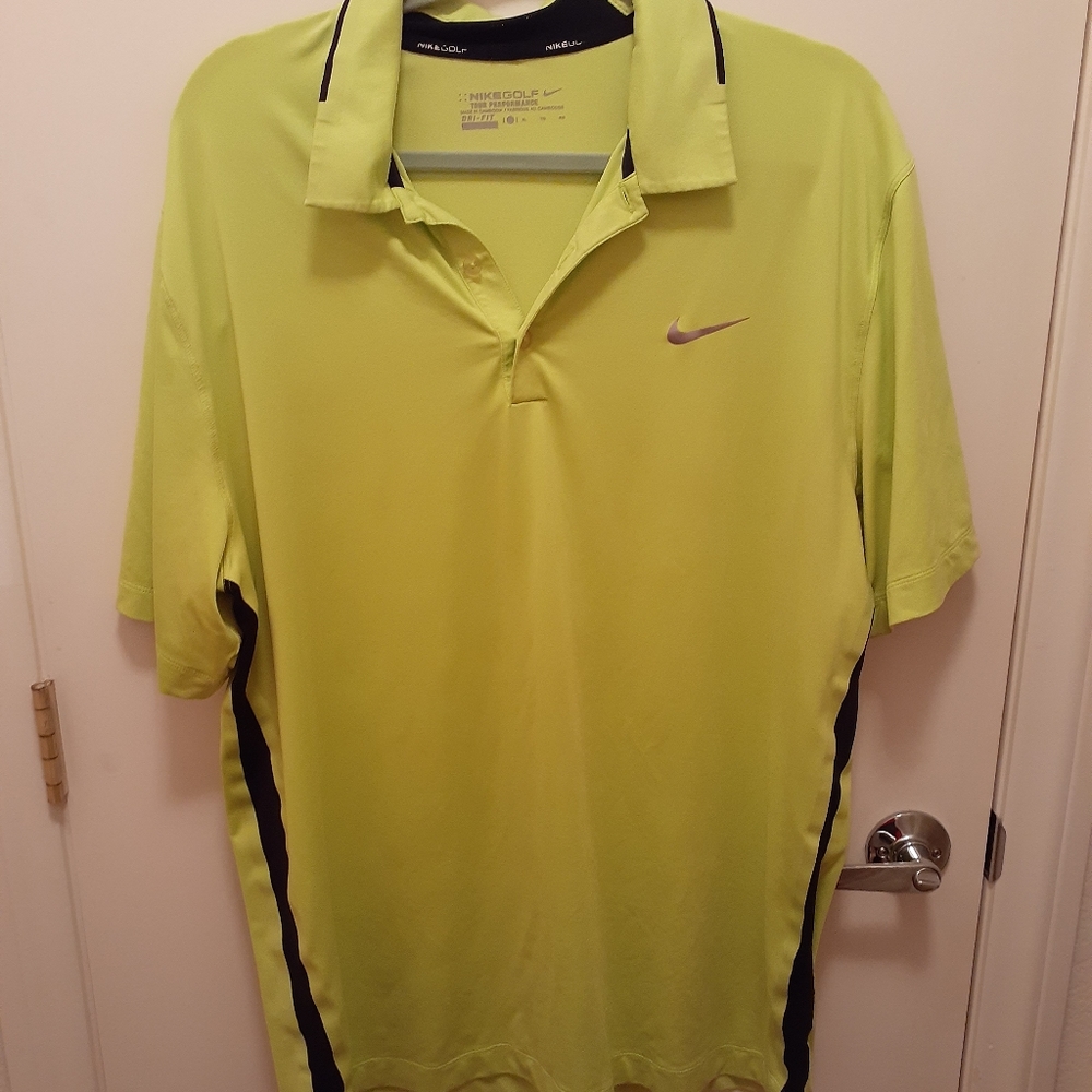 Nike golf mens tour performance dri fit size XL